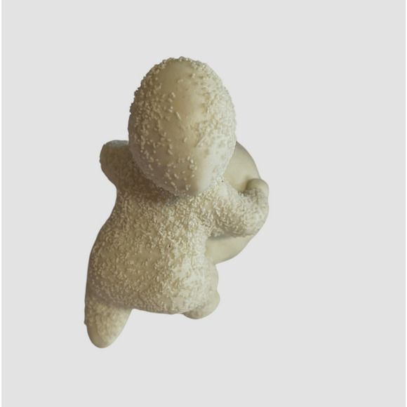 DEPT 56 SNOWBABIES PORCELAIN FIGURINE "I'M MAKING SNOWBALLS!" No Box READ - Picture 12 of 13